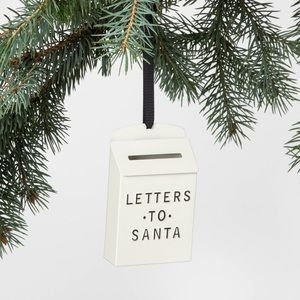 NWT Magnolia Collection Letters To Santa Ornament